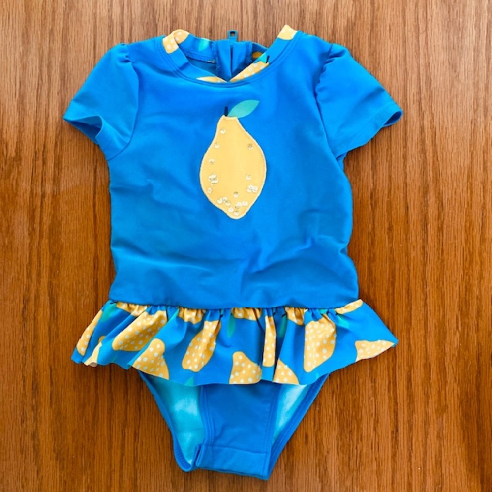 CAT & JACK girls bathing suit